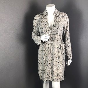 Express Button Down Dress Small